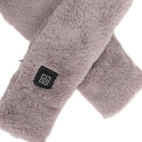 Maxbell USB Charge Heating Scarf Neck Warmer Heating Pad Quick Heating for Indoor Grey
