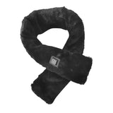 Maxbell USB Charge Heating Scarf Neck Warmer Heating Pad Quick Heating for Indoor Black