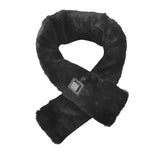 Maxbell USB Charge Heating Scarf Neck Warmer Heating Pad Quick Heating for Indoor Black