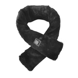 Maxbell USB Charge Heating Scarf Neck Warmer Heating Pad Quick Heating for Indoor Black