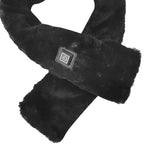 Maxbell USB Charge Heating Scarf Neck Warmer Heating Pad Quick Heating for Indoor Black