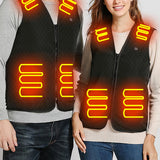 Maxbell Electric Heated Vest Warm Jacket Heating Waistcoat for Fishing S