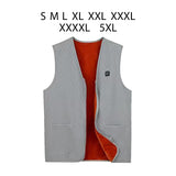Maxbell Electric Heated Vest Warm Jacket Heating Waistcoat for Fishing S