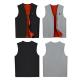 Maxbell Electric Heated Vest Warm Jacket Heating Waistcoat for Fishing S