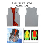 Maxbell Electric Heated Vest Warm Jacket Heating Waistcoat for Fishing S