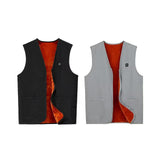 Maxbell Electric Heated Vest Warm Jacket Heating Waistcoat for Fishing M