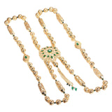 Maxbell Unique Chest Shoulder Chain Back Holiday Green