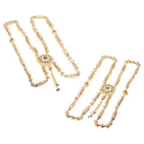 Maxbell Unique Chest Shoulder Chain Back Holiday Green
