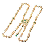Maxbell Unique Chest Shoulder Chain Back Holiday Green
