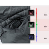 Maxbell Electric Heated Blanket 6 Heating Areas Durable Mat for Office Camping