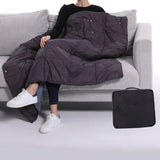 Maxbell Electric Heated Blanket 6 Heating Areas Durable Mat for Office Camping