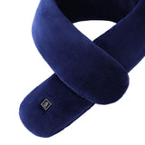 Maxbell Electric Heating Scarf USB Windproof Heated Scarfs for Outdoor Sport Unisex Blue