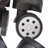 Maxbell Luggage Replacement Wheels Trolley Case Suitcase Wheels Swivel Wheel Casters Black