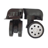 Maxbell Luggage Replacement Wheels Trolley Case Suitcase Wheels Swivel Wheel Casters Black