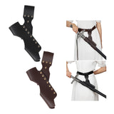 Maxbell Frog Belt Durable Holder Sheath for Unisex Costume Accessory Black