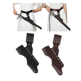Maxbell Frog Belt Durable Holder Sheath for Unisex Costume Accessory Black
