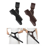 Maxbell Frog Belt Durable Holder Sheath for Unisex Costume Accessory Black