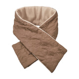 Maxbell Electric Heated Scarves Shawl Neckerchief Warmer Hiking Winter Heating Scarf Khaki
