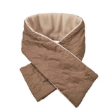 Maxbell Electric Heated Scarves Shawl Neckerchief Warmer Hiking Winter Heating Scarf Khaki