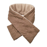 Maxbell Electric Heated Scarves Shawl Neckerchief Warmer Hiking Winter Heating Scarf Khaki
