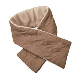 Maxbell Electric Heated Scarves Shawl Neckerchief Warmer Hiking Winter Heating Scarf Khaki