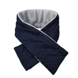 Maxbell Electric Heated Scarves Shawl Neckerchief Warmer Hiking Winter Heating Scarf Blue