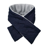 Maxbell Electric Heated Scarves Shawl Neckerchief Warmer Hiking Winter Heating Scarf Blue