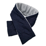 Maxbell Electric Heated Scarves Shawl Neckerchief Warmer Hiking Winter Heating Scarf Blue