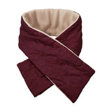 Maxbell Electric Heated Scarves Shawl Neckerchief Warmer Hiking Winter Heating Scarf Red