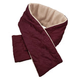 Maxbell Electric Heated Scarves Shawl Neckerchief Warmer Hiking Winter Heating Scarf Red