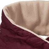 Maxbell Electric Heated Scarves Shawl Neckerchief Warmer Hiking Winter Heating Scarf Red Timer Switch