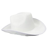 Maxbell Cowboy Hat with Wind Lanyard Cowgirl Hat for Ladies Party Accessory Dress up