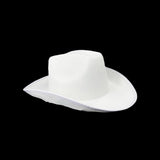 Maxbell Cowboy Hat with Wind Lanyard Cowgirl Hat for Ladies Party Accessory Dress up