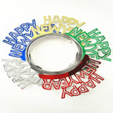Maxbell Happy New Year Headband Headwear Hair Hoop Tiaras for Role Play Fancy Dress