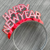 Maxbell Happy New Year Headband Headwear Hair Hoop Tiaras for Role Play Fancy Dress