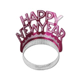 Maxbell Happy New Year Headband Headwear Hair Hoop Tiaras for Role Play Fancy Dress
