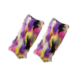 Maxbell Leg Warmer Long Boot Cuffs Cover Fashion for Adult Party Costumes Colorful