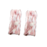 Maxbell Leg Warmer Long Boot Cuffs Cover Fashion for Adult Party Costumes Pink