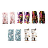 Maxbell Leg Warmer Long Boot Cuffs Cover Fashion for Adult Party Costumes Pink
