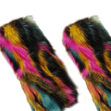 Maxbell Leg Warmer Long Boot Cuffs Cover Fashion for Adult Party Costumes Green