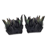 Maxbell Shoulder Wrap Cape Plume Scarf Feather Shrug Shawl for Fancy Dress Party