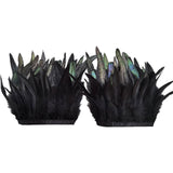 Maxbell Shoulder Wrap Cape Plume Scarf Feather Shrug Shawl for Fancy Dress Party