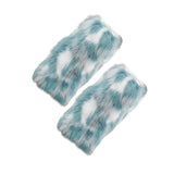 Maxbell Leg Warmer Long Boot Cuffs Cover Fashion for Adult Party Costumes Green White
