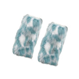Maxbell Leg Warmer Long Boot Cuffs Cover Fashion for Adult Party Costumes Green White