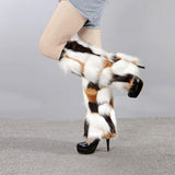 Maxbell Leg Warmer Long Boot Cuffs Cover Fashion for Adult Party Costumes Aureate
