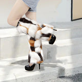 Maxbell Leg Warmer Long Boot Cuffs Cover Fashion for Adult Party Costumes Aureate