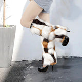 Maxbell Leg Warmer Long Boot Cuffs Cover Fashion for Adult Party Costumes Aureate