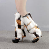 Maxbell Leg Warmer Long Boot Cuffs Cover Fashion for Adult Party Costumes Aureate
