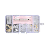 Maxbell Eye Glasses Nose Support Pads Eyeglass Repair Kit Micro Screwdriver StyleA