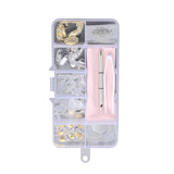 Maxbell Eye Glasses Nose Support Pads Eyeglass Repair Kit Micro Screwdriver StyleA